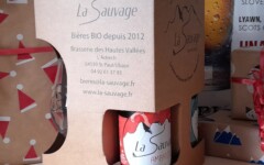 Bières La Sauvage Box cadeau 3x33cl + 1 verre La Sauvage