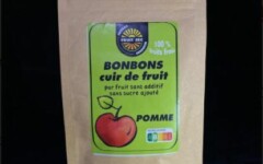 Bonbons cuir de fruit pomme