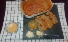 Cake Abricots secs Amandes concassées