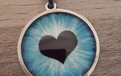 COLLIERS CABOCHON - BLUE LOVE EYE