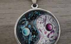 COLLIERS CABOCHON - COLOR YIN YANG