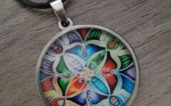 COLLIERS CABOCHON - COLOR MANDALA